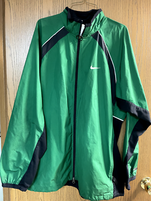 vintage nike windbreaker green