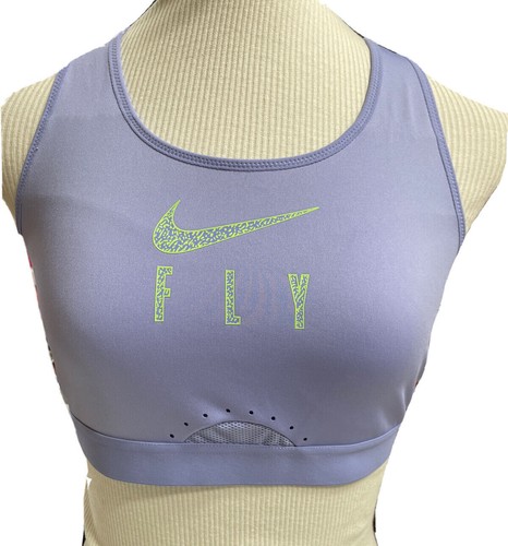 Nike Women’s Dri-FIT Swoosh or Swoosh & FLY, High-Support Sports Bras; Szs S-XL - 第 18/21 張圖片