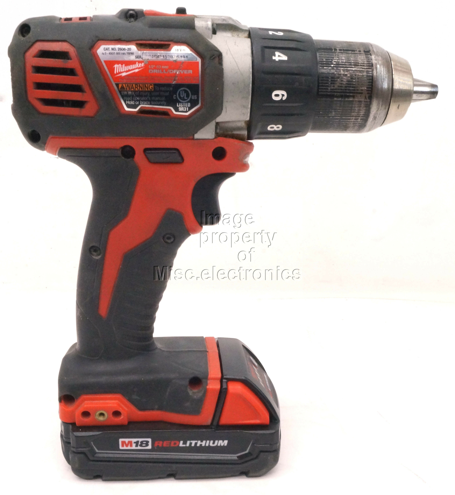 Milwaukee M18 18V 2606-20 Cordless Compact 1/2\