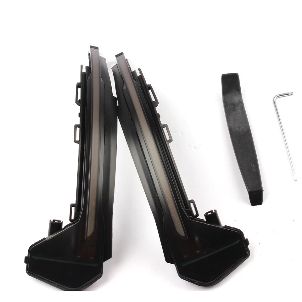 Luz secuencial LED dinámica intermitente espejo lateral para Audi A1 8X 2011-2018 Foto 4 de 4