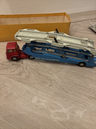 CORGI MAJOR No.1105 - Bedford TK CARRIMORE AUTOTRANSPORTER - Originalverpackt (1962-1966) - Bild 4 von 8