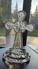 Lenox Inspirational Collection Crystal Cross Blue Rhinestone 7-3/4” High New — photo 5