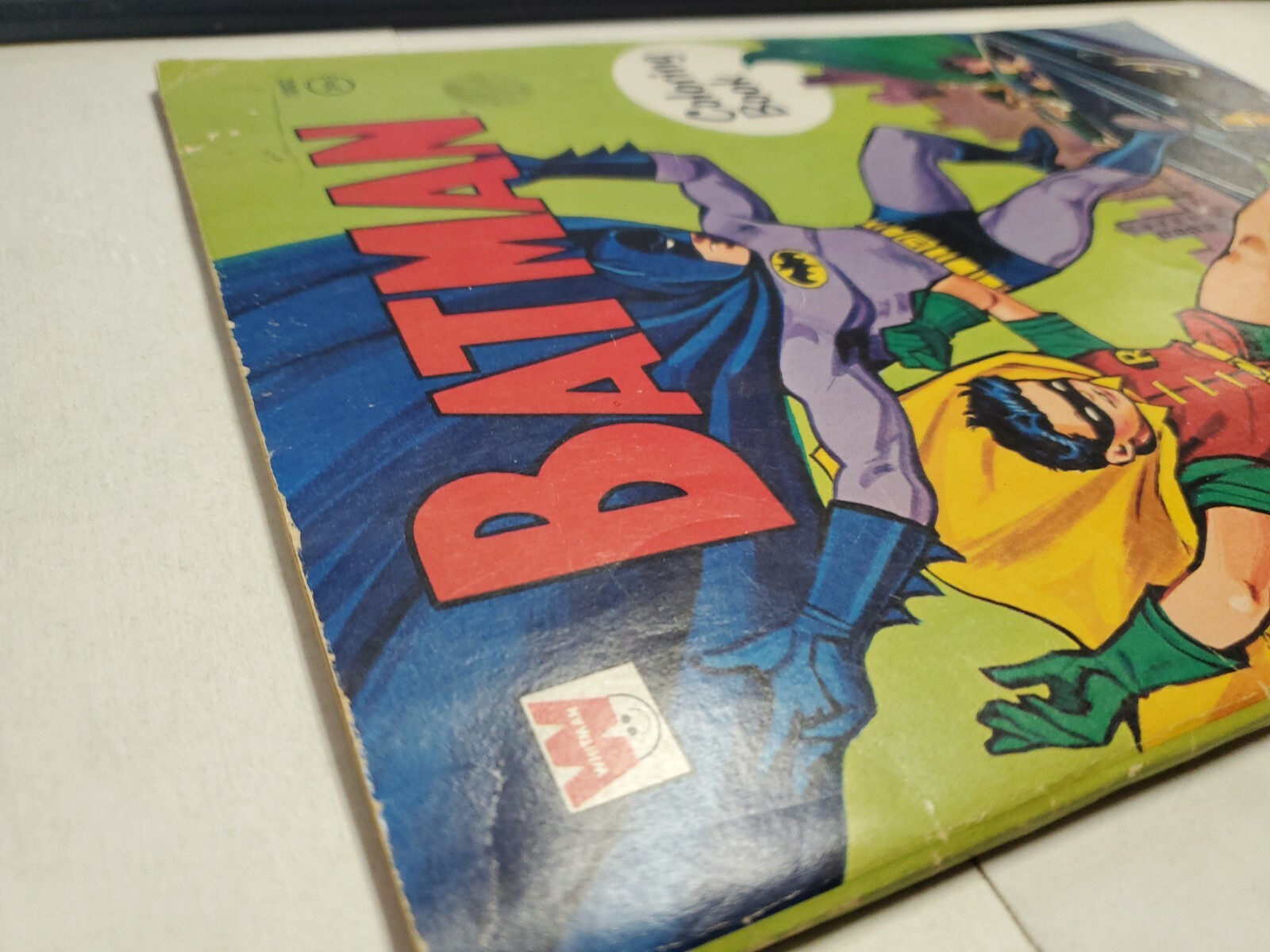 Vintage Batman Coloring Book By Whitman, #1002 1967 Robin Penguin 28d2 ...