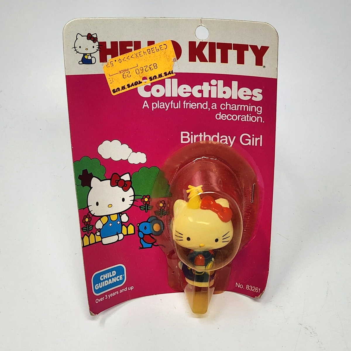 hello Kitty サンリオヴィンテージコレクションセット VINTAGE 1983 SANRIO CHILD GUIDANCE HELLO KITTY BIRTHDAY GIRL PVC