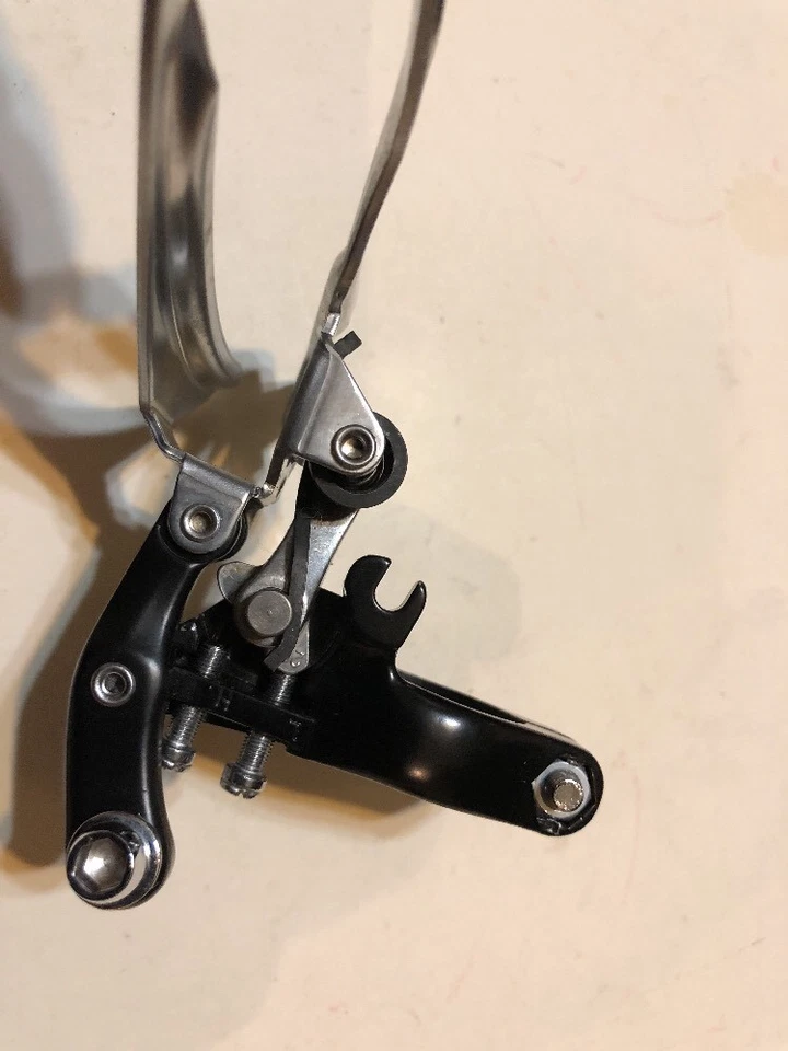 MAEDA SUNTOUR X-1 BICYCLE 28.6 MM BOTTOM PULL TRIPLE RING FRONT DERAILLEUR FH - Image 3 of 4