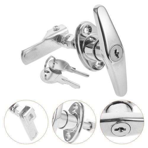 Handle Lock Cabinet Furniture Locks Heavy Duty Work Desk Drawer with Key