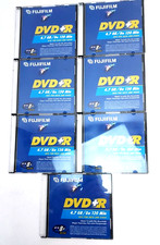 Fujifilm DVD-R 7 - 120 Min Blank Storage Media 4.7GB Disc for Data Video NEW