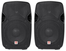2 Rockville SPGN108 10" Passive 800W DJ PA Speakers ABS Lightweight Cabinet 8ohm