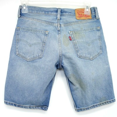 light blue levi shorts