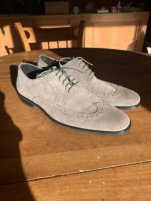 Hugo Boss Men’s Grey Suede Wingtips US Size 10 Hugo Boss Men main image 4