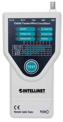 766623780094 Intellinet 5-in-1 Cable Tester, Tests 5 Commonly Used Network RJ45 - 第 3/7 張圖片