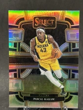 2023-24 Panini Select Pascal Siakam Silver Prizm Premiere & Concourse Pacers