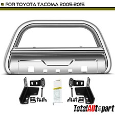 3.5 Ss Bull Bar Bumper Grille Guard W Skid Plate For Toyota Tacoma 4.0l Front