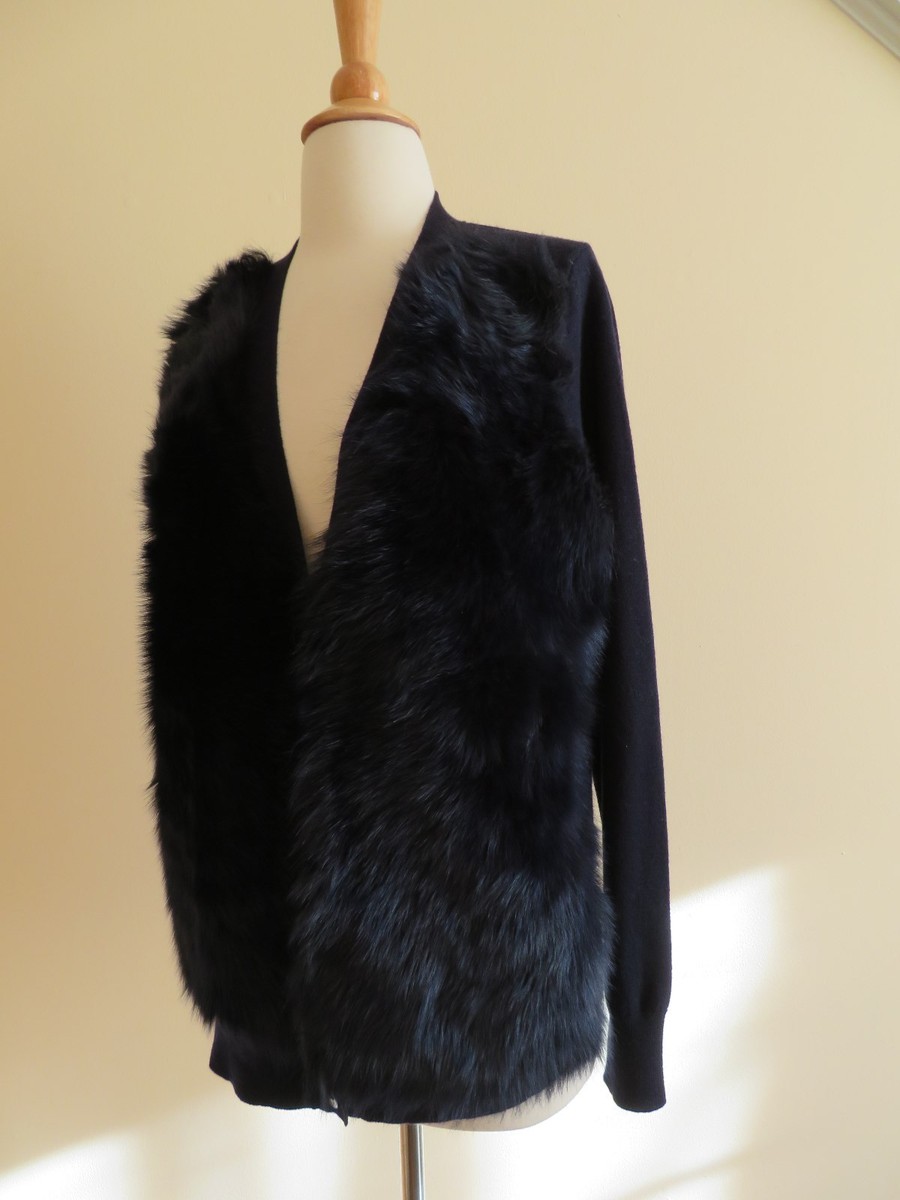 NEW J.CREW COLLECTION SHERLING CARDIGAN SWEATER, 05067, SZ M, NAVY