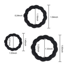 Male-Scrotum-Testicle-Squeeze-Rings-Cage-Penis-Stretcher-Enhancer-Delay-Ball SM