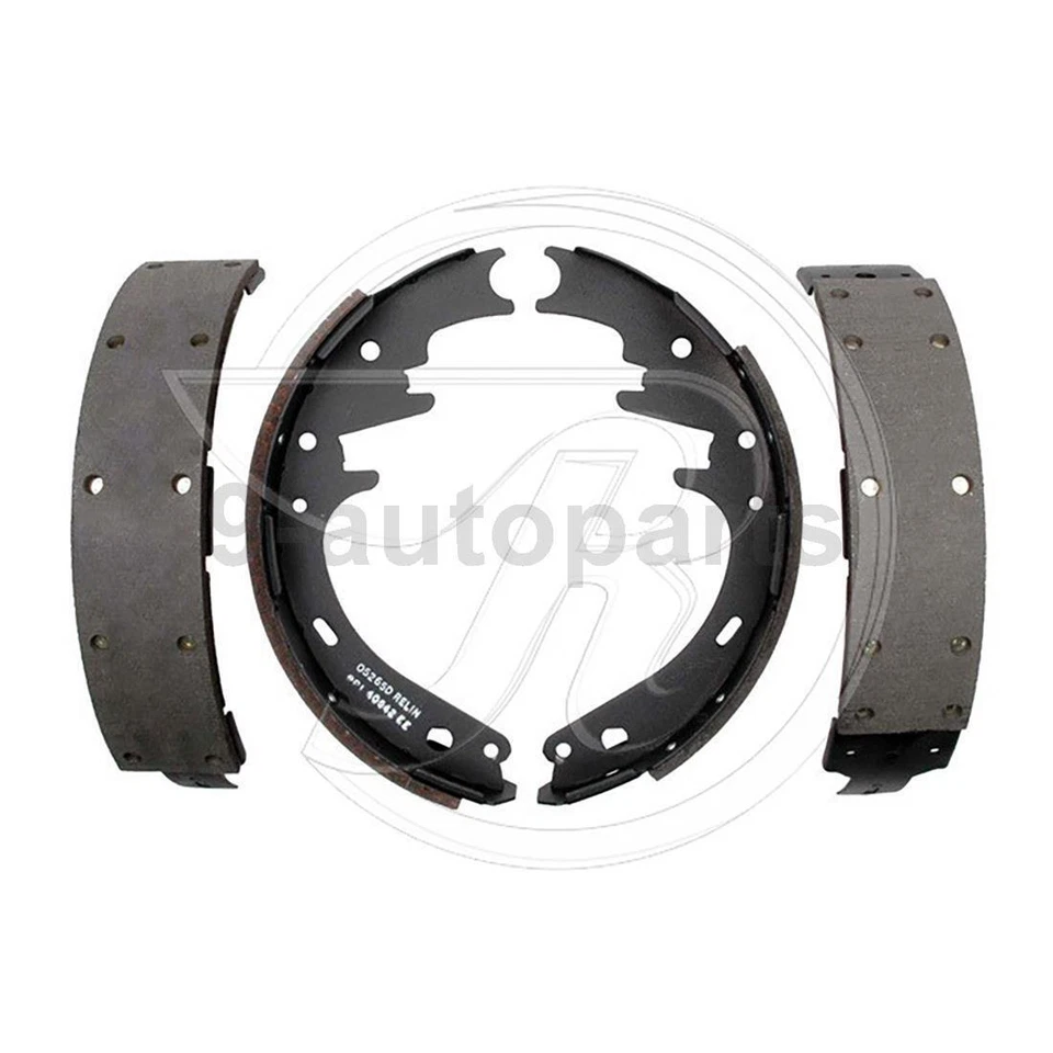 Передние задние керамические тормозные колодки + тормозные колодки для 1987-1993 Ford Bronco - Изображение 2 из 4