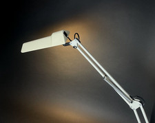 Luxo Gelenklampe weiß T88 | Architektenlampe Werkstattlampe Leuchte Retro 1970er