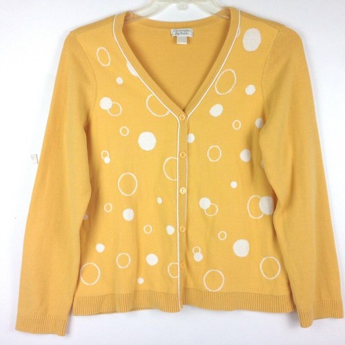 yellow polka dot sweater