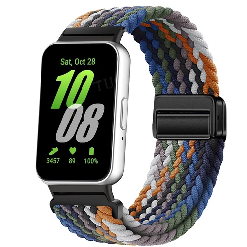 Magnetic Strap For Samsung Galaxy Fit 3 SM-R390 Fit3 Nylon Loop Watch Band - Picture 77 of 130