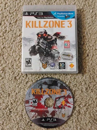 Killzone 3 Game - Sony PlayStation 3 PS3 Tested/Working Free Shipping Shooter
