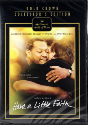 Have A Little Faith Mitch Albom NEW DVD Hallmark Gold Crown Collector Edition