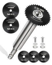 Inside Pipe Cutter for PVC Pipe with 5 Replacement Saw Blades, 1/4 Inch Hex Shan