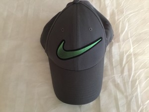 nike neon green hat