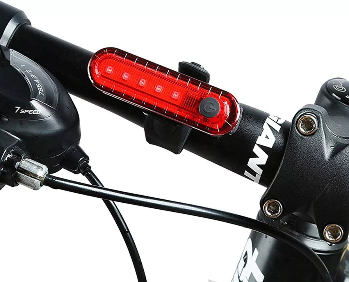 Set Fari E Fanali Posteriori LED Per Bici, Ricaricabili USB, Impermeabili IP65 – Luce Anteriore E Posteriore - Foto 6