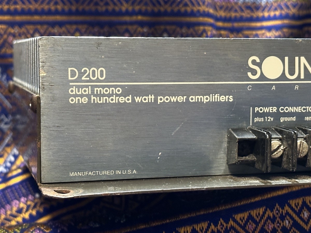 2716 SOUND STREAM／D 200＊サウンドストリーム・カーアンプ なが