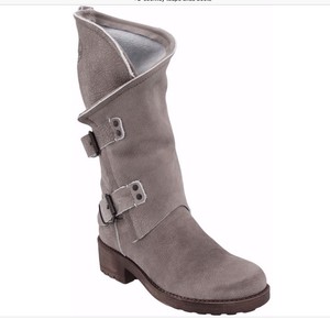 black alida leather boot