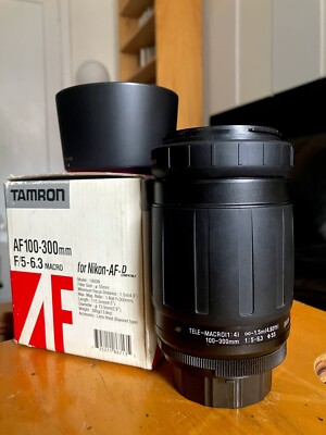 Tamron 100-300mm f/5-6.3 AF Lens