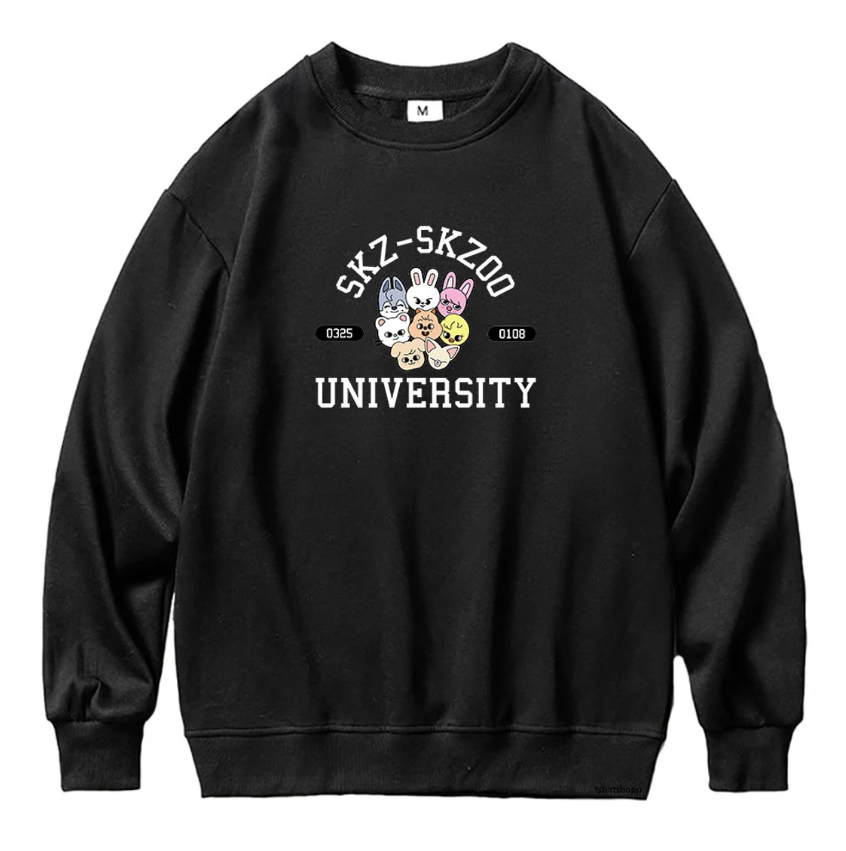 Skzoo University Cute Shirt, Stray Kids SKZOO Uni Sweatshirt
