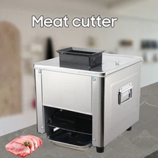 110V Electric Meat Cutting Machine Commercial Meat Cutter for restaurants