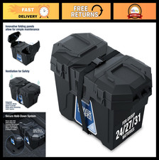 Marine Battery Box - Weather Resistant Powerguard For Rv Camping Solar - Fits