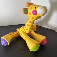 Fisher-Price Amazing Animals Click Joint Toys Zoo Giraffe 11"