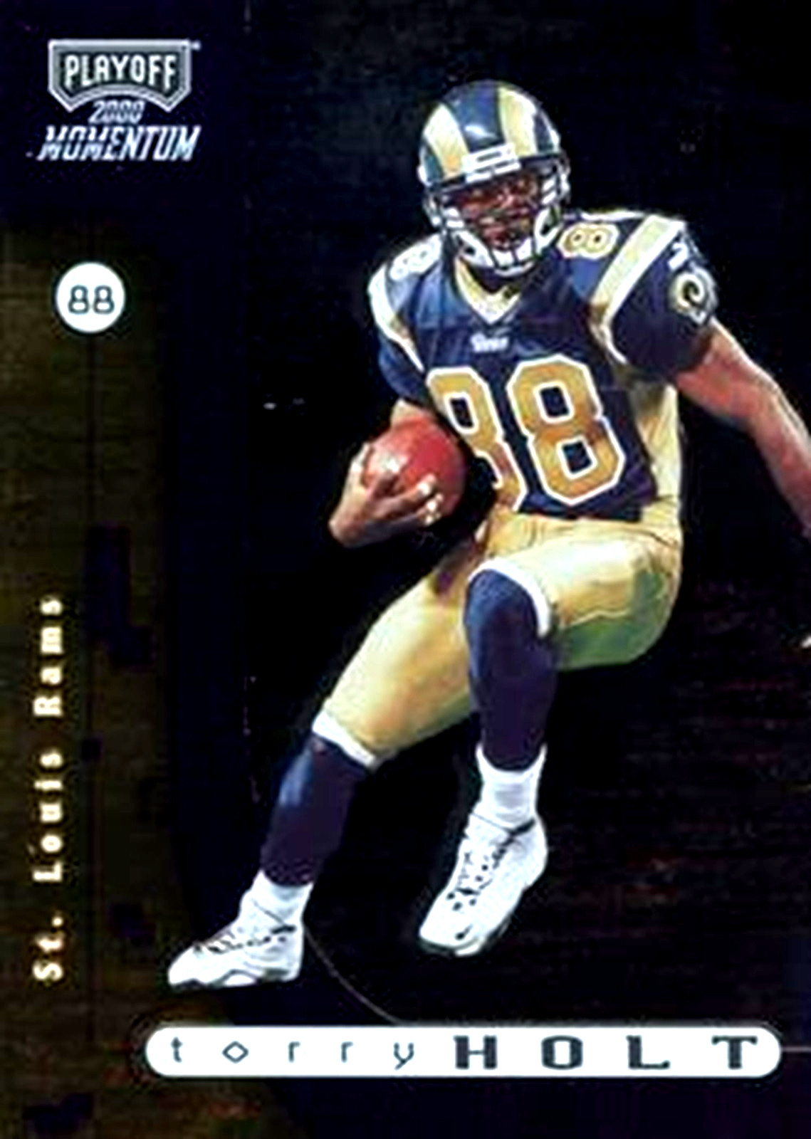 2000 Playoff Momentum #84 Torry Holt St. Louis Rams