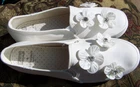 Keds x Kate Spade Womens Size 7.5 M Bridal Or Casual 3D Flowers White Sneakers