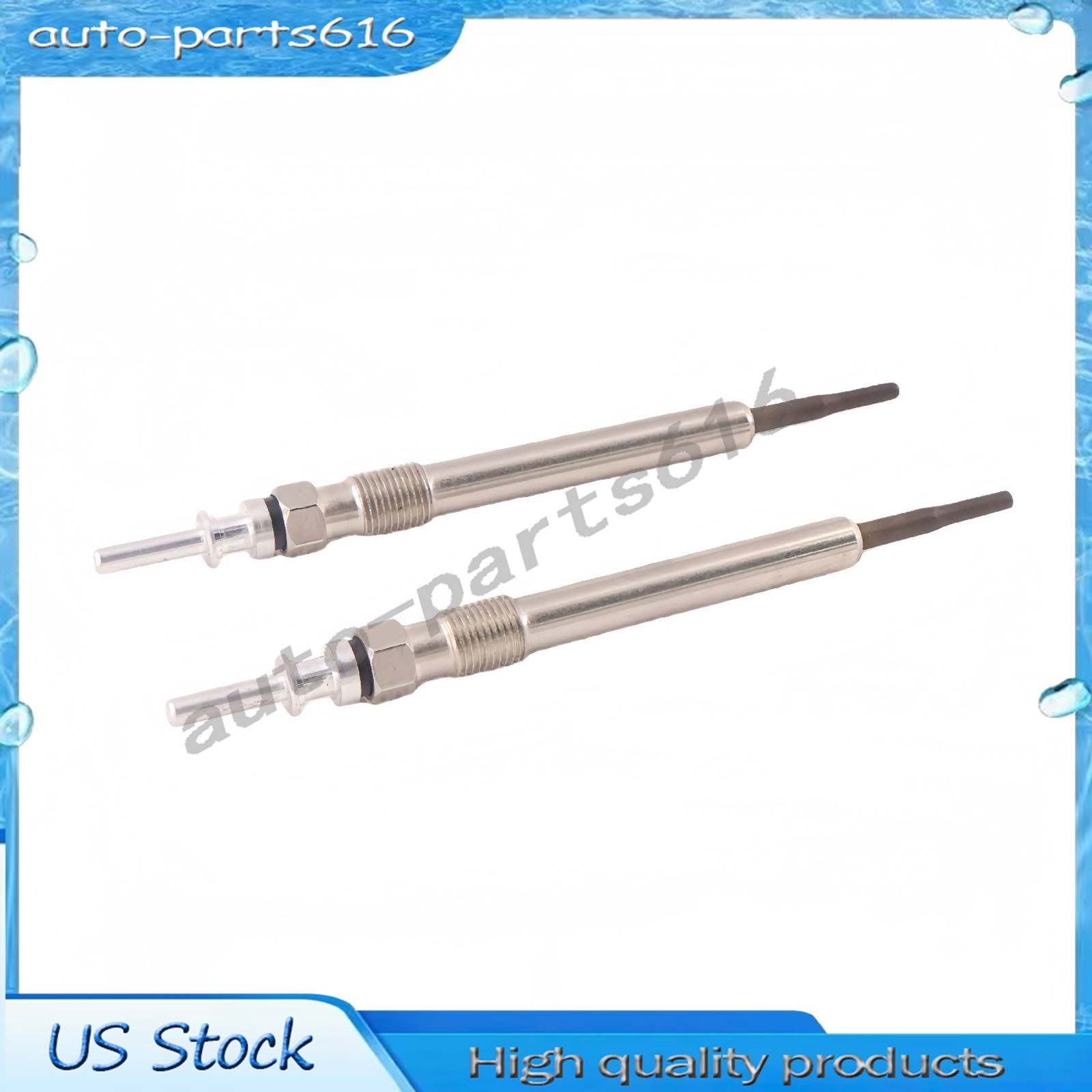 2X Glow Plugs Fit BMW E60 E70 E81 E84 E87 E90 F10 F15 F20 F25 F30 F90 F97 Diesel