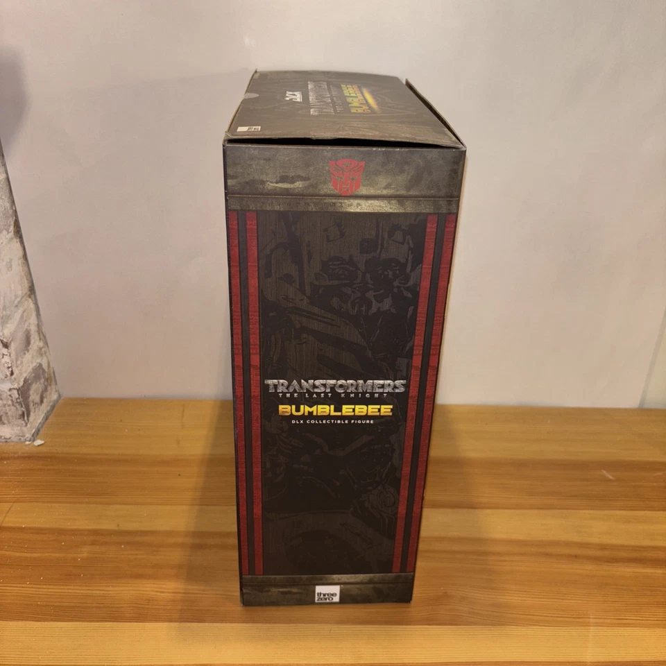 Transformers Bumblebee The Last Knight ThreeZero DLX  8.5 in Action Figure NEW - Image 4 of 4