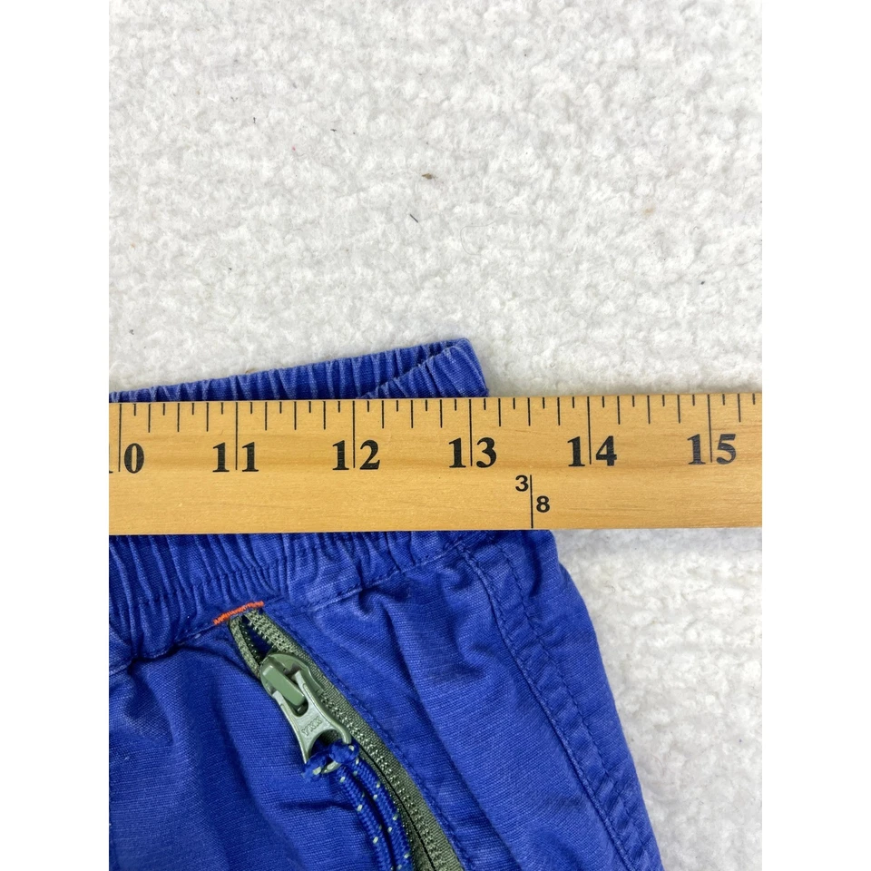 Mini Boden Niños 14Y Azul Carga Pantalones Cortos Cintura Elástica Bolsillos con Cremallera Algodón Informal Foto 2 de 4