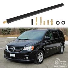 7" Short Black Antenna Aerial Mast Radio AM/FM For Dodge Grand Caravan 2008-2020