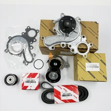 New OEM Drive Belt Tensioner Pulley Water Pump Kit for Toyota Tundra 5.7L