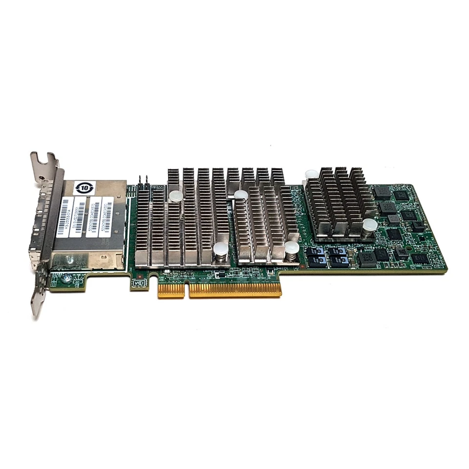 IBM LSI SAS9206-16E 4-Port 6Gb PCI-Exp x8 SAS Controller 03-25711-00B 00MH942 LP - Bild 2 von 3