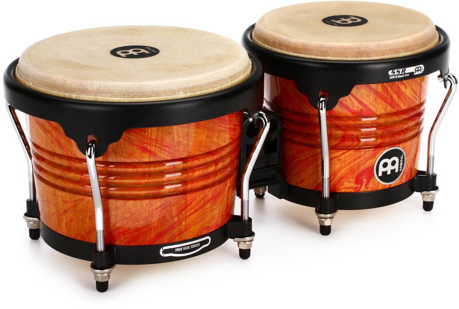 Дизайнерские бонго из серии Meinl Percussion Marathon - Amber Flame 34590₽