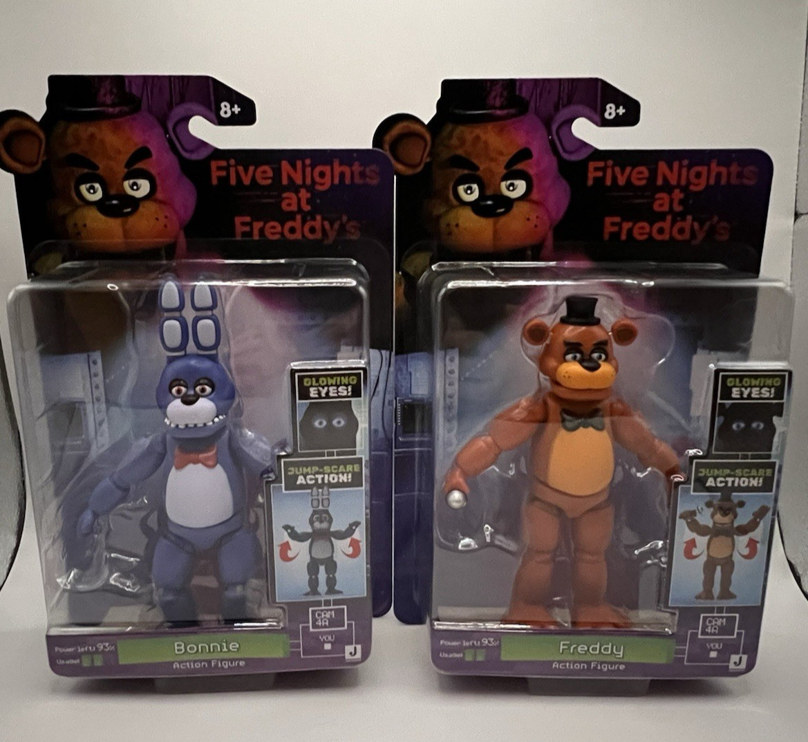 Five Nights At Freddys Classic Freddy & Bonnie Figure Jump Scare Jazwares Core