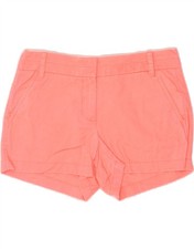 J. Crew Damen Chino Shorts US 6 Medium W32 rosa Baumwolle CI08