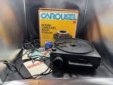 Kodak Carousel 650H 35mm Slide Projector f/2.8 127mm Lens, Remote Damaged w/Box