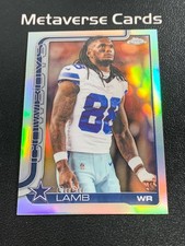 2025 Topps Chrome Image Variation #76 CeeDee Lamb Cowboys SP
