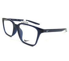 Nike Kids Eyeglasses Frames 5018 403 Midnight Blue Square Full Rim 47-15-130