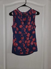 41 Hawthorn Orlee Poppy Floral Blouse NWT Sz XS. D-1116